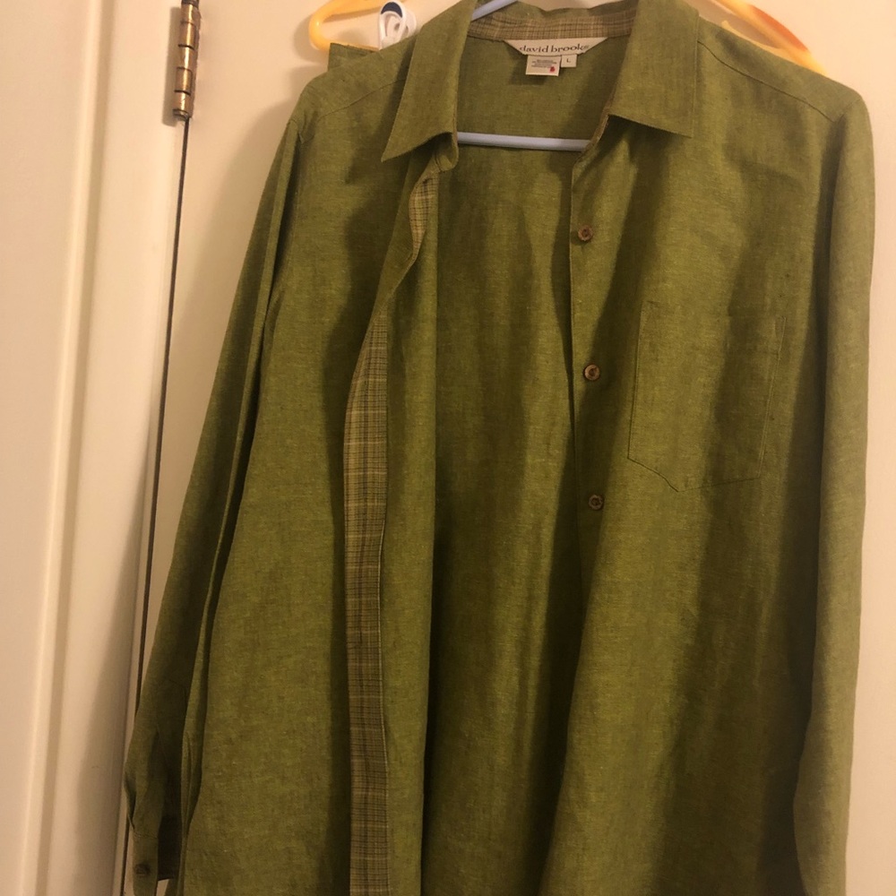 Green 2 pieces set. Pants suit